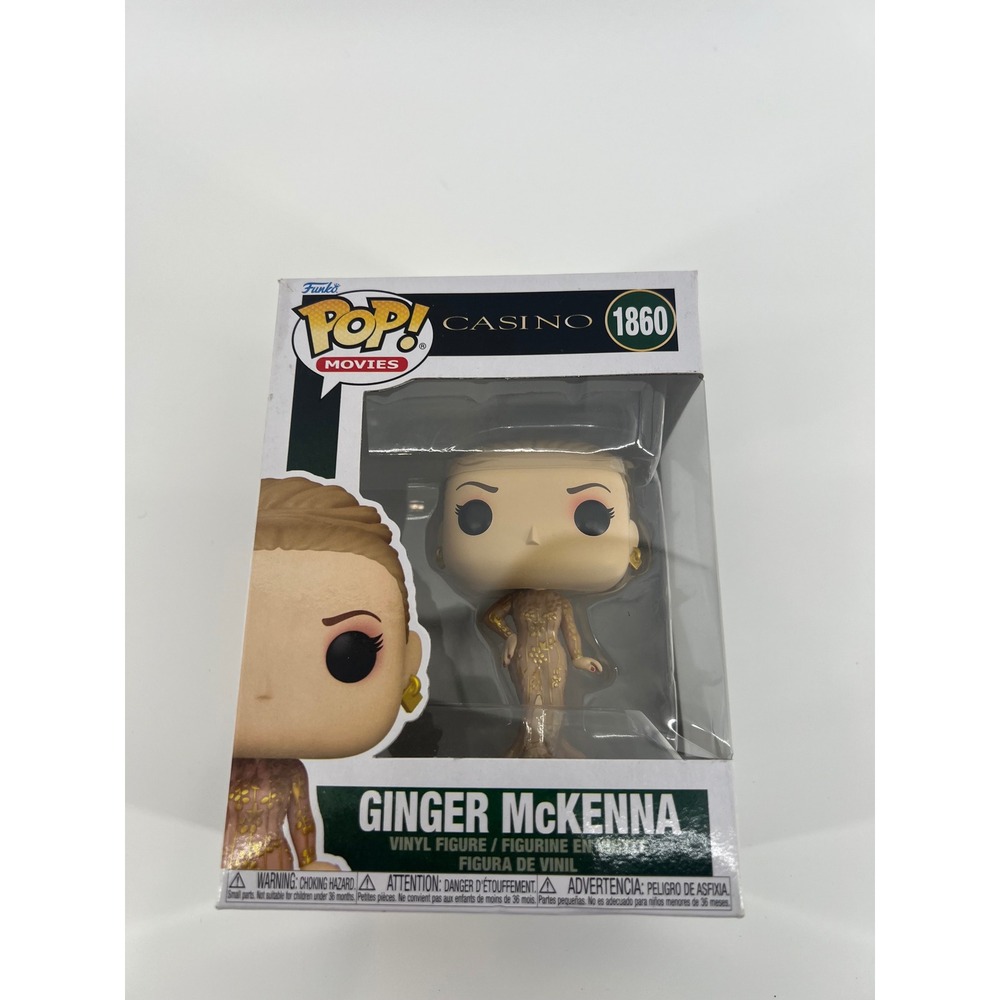 Funko Pop Movies Casino Ginger McKenna 1860 Vinyl Figure New Box Damage
